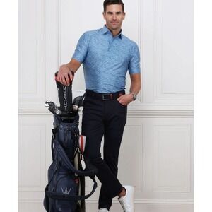 NWT Collars and Co CEO Tech Pull On Pants Black Size 38x32